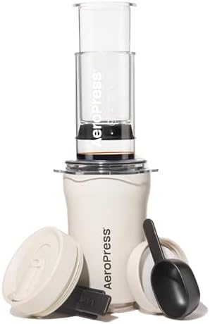 AeroPress Go Plus cafeteira portátil pequena, ideal para viagem, ...