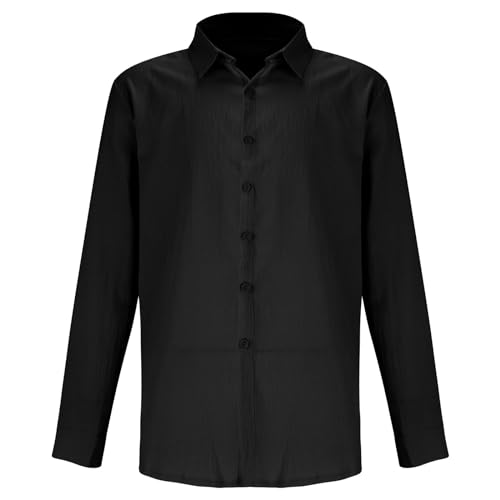 Chemisier boutonné homme coupe classique confortable pour tenue quotidienne