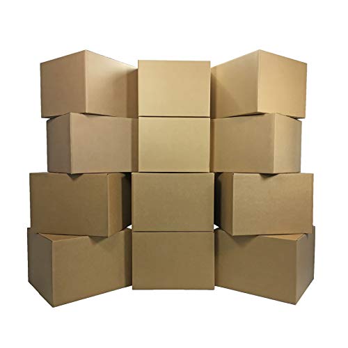 Photo 1 of Amazon Basics Moving Boxes - Large 12 CT 