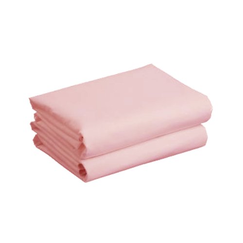 Cuddles Collection Cot Bed Jersey Fitted Sheet (Pink, Pack of 2)