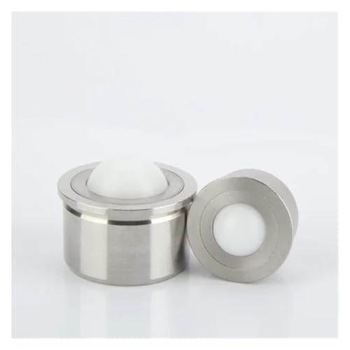 1 Pcs Conveyor Assembly MJ310/MJ311 Stainless Steel/POM Round Durable Wheel Transmission Bearing Ball(MJ311,30mm)