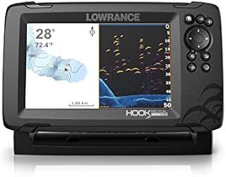 Lowrance HOOK Reveal 7x SplitShot - 7-inch Fish Finder with SplitShot Transducer, GPS Plotter
