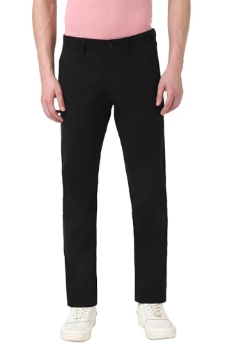 Image of Peter England Men's Skinny Fit Mid Rise Premium Casual Trouser Chinos