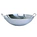 KDOQ Wok Salteado, Wok/sartén De Hierro Fundido - Olla Tradicional De Hierro Sin Revestimiento Antiadherente Hecha A Mano,C-55cm