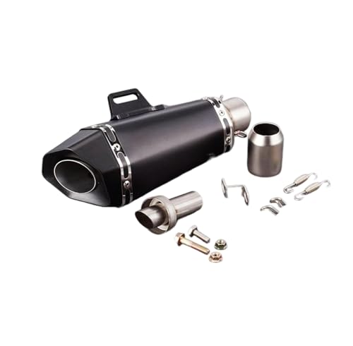 pot d’échappement moto Tuyau d'échappement moto universel 51mm avec silencieux et DB Killer Pour CBR 1000