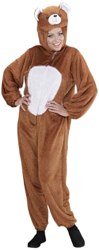 W WIDMANN MILANO Party Fashion - Costume ours, combinaison avec masque Ă capuche, costume animal
