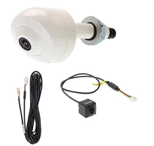 Alpine HCE-C2100RD-MHU Achteruitrijcamera voor campers, universele HDR multiview-achteruitrijcamera