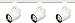 Nuvo Lighting TK348 3-Light Line Voltage 50-Watt MR16 GU10 Base, Round Back Track Light Kit, White