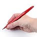 Pentel Sign Pen Fiber-Tipped Pen, Red Ink, Box of 12 (S520-B)