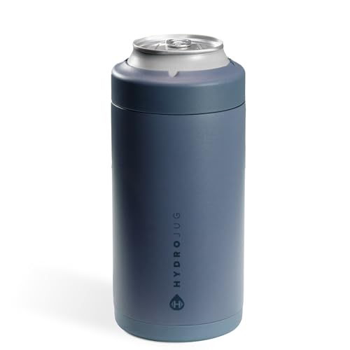 Image of HydroJug Tall Can Cooler 16 oz, Stainless Steel Can Holder, Cascade