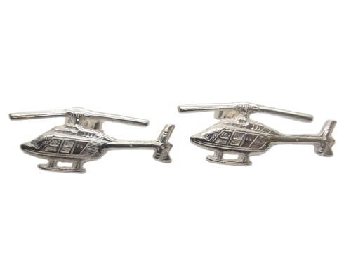 Hélicoptère boucles d'oreilles argent 925 clous discrets pour le style des pilotes