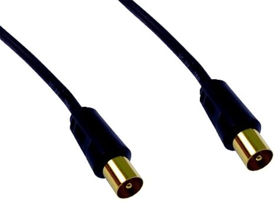 World Data Coax Cable Professional Grade Multiple Shielded Screened avoid Ghosting 6mm Wire 24k Gold Plated Male Male M-M Antenna Digital Fly Lead Flylead 100 Copper Wire Ferrite Cores Stops EMI amp RFI Black World Data Coax Cable Professional Grade Multiple Shielded Screened avoid Ghosting 6mm Wire 24k Gold Plated Male Male M-M Antenna Digital Fly Lead Flylead 100 Copper Wire Ferrite Cores Stops EMI amp RFI Black