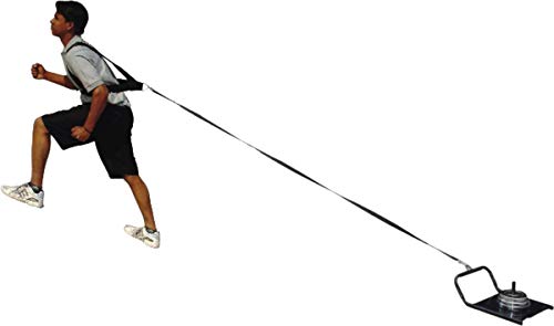 Trigon Sports Speed Sled with Shoulder Harness, Weight Sled, Speed Trainer, Leg Strength