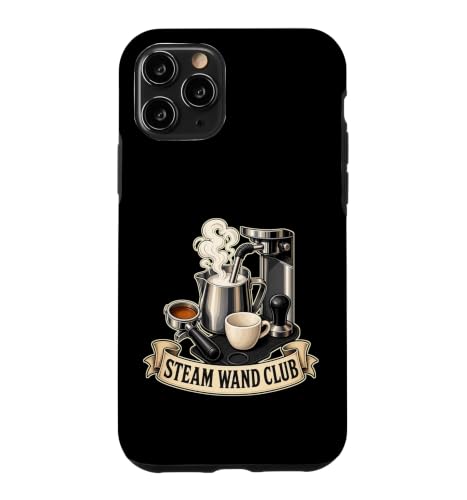 STEAM WAND CLUB �G�X�v���b�\�A�[�g �X�`�[�������h�V�[�� �R�[�q�[���D�� �o���X�^���K �X�}�z�P�[�X iPhone 11 Pro �p