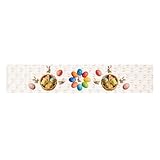 Corredor de Mesa de Pascua - 233 x 33 cm Decoración de Primavera Transpirable,Tapete Largo Decorativo para Pascua,para Hogar Apartamento Granja Restaurante Fiestas y Reuniones de Temporada