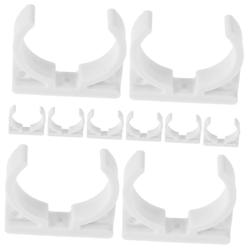 Alipis Water Filter System Parts 10pcs Plastic Clamps Ro Membrane Clip Quick Connect Water Line Locking Clip