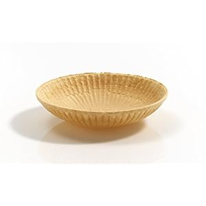 MHM Wafelkom 20xØ86mm 80 Stuks Wiener Eisbrötchen Eetbare Wafelbekers Steelpan Voor Dips & Co Eiswaffeln