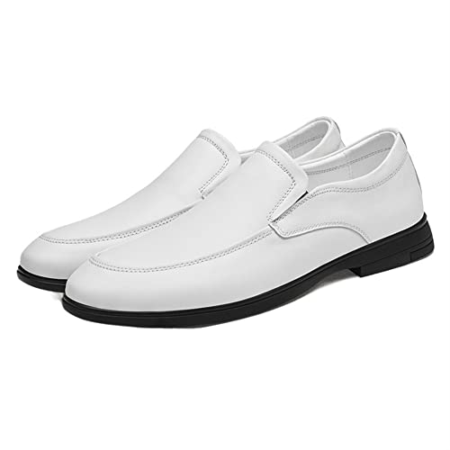 Mens Loafers Shoe Venetian Loafers Lightweight Simple Leather Comfortable Anti-Slip Lightweight Classic Prom Slip-ons