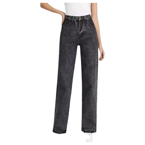 Image of Women's High Rise Straight Fit Jeans||Comfort Fit Straight Jeans