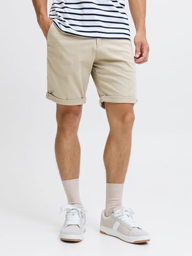 JACK & JONES Herren Chino Shorts Regular Fit 12165604,Crockery,M – Ansicht 2