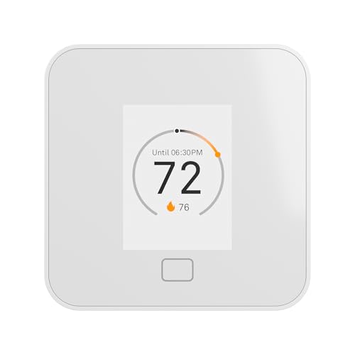 For Home, Programmable Wifi With Matter Protocol For Temperature Control, C-wire Or Power Bridge Required - Works With Apple Home And Google Home - Termostato Inteligente Wifi