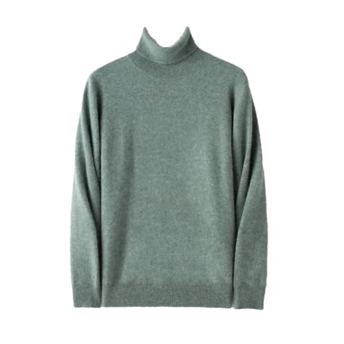 Pull 100% Cachemire Homme Pulls d'Hiver Slim Fit Doux et Élégant