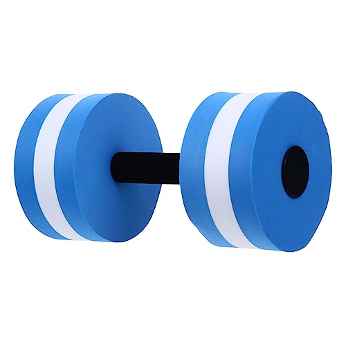 BESTonZON 1Pc Eva Dumbbell Lightweight Floating Barbell for Water Aerobics Pool Fitness Odorless Eva Material for Safe Use Multi Purpose Exercise Rehabilitation Tool