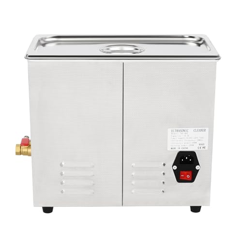 6.5L Ultrasonic Cleaner with Heater and Timer Stainless Steel Ultrasonic Cleaning Machine Professional Ultrasonic Parts Cleaner Ultrasound Cleaning Machine for Lab Tools Auto Parts - Image 8