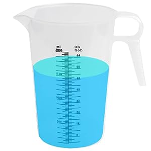 Accupour 1,8L Messkrug aus Kunststoff