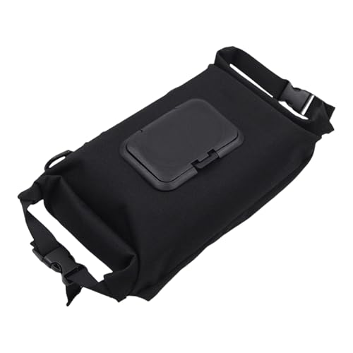 Organizador para pañales y pañuelos colgante negro miniatura 1