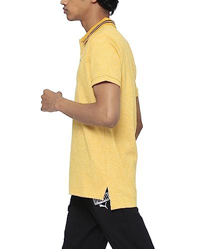 Image of Puma Mens Slub Sports Polo T-Shirt