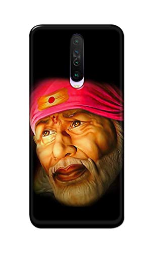 Image of PRINTFIDAA Sai Baba Lord Shiridi Great God Hinduism Religious Hard Back Cover for Poco X2 / Redmi K30 / Redmi K30 5G Back Cover -(P6) KAT1002