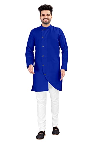 Image of Kurta pyjama for Mens In cross patten and classis colours