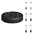 EAST OAK Patio Heater Sand Box/Water Box as Patio Heater Accessory, Maximum Capacity 26.45 lbs. Used to Increase the Stability of Umbrella Patio Heaters, Such as EAST OAK Patio Heater UR48BN1, Black