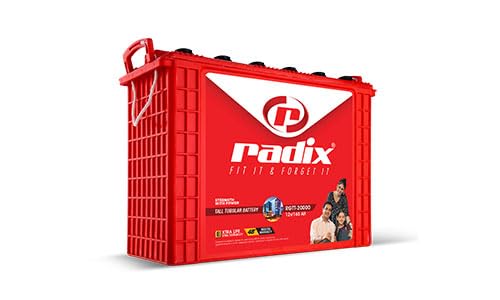 Image of Radix 12V 165Ah Tall Tubular Inverter Battery RGTT20000