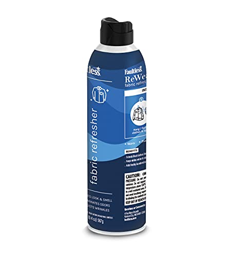 Faultless ReWear Dry Wash Spray for Clothing – Wrinkle Remover, Fabric Refresher Spray, Captures Odors – Like Dry Shampoo for Clothes: Fresh Look W/Out Laundry, 20oz - Thumbnail 7