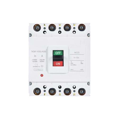 MCCB 4P protection équipement transformateur moteur courant élevé 200A
