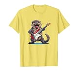 Cute rocking Otter Costume for Adults and Kids T-Shirt