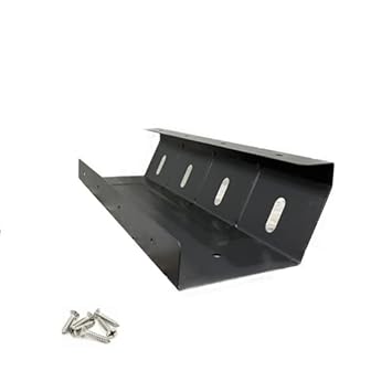 Hardware Cable Tray Fixed for Desk (Anthracite)