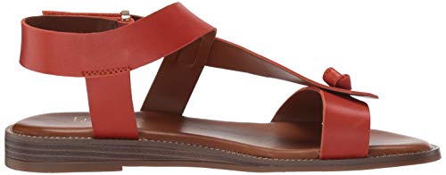 Image of Franco Sarto Womens Glenni Ankle Strap Flat Sandals