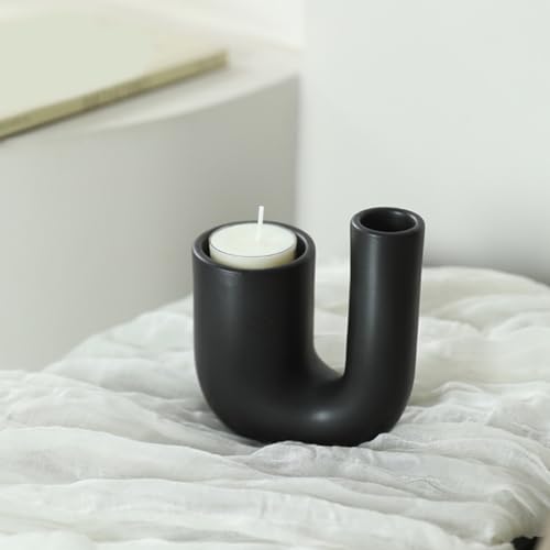 Support de flamme conique pour illuminer vos repas de vacances - 8