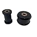 Automotive Car Front Control Arm Bushing Kit 22-202 Red and black Fits For 85-06 VW Beetle MK4 Golf Jetta MK2 MK3 (Black)