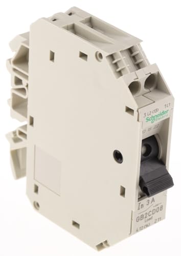 Disjoncteur TeSys GB2-CD Schneider Electric 3A 1P+N pour circuit de commande