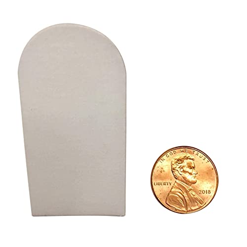 Board Game Pieces- 50 Pack- Blank 1 X 2 Inches Rectangular Tombstone Diecut Token Cards Board Game Chits Tiles Counters Markers Diy D&D #TOP5