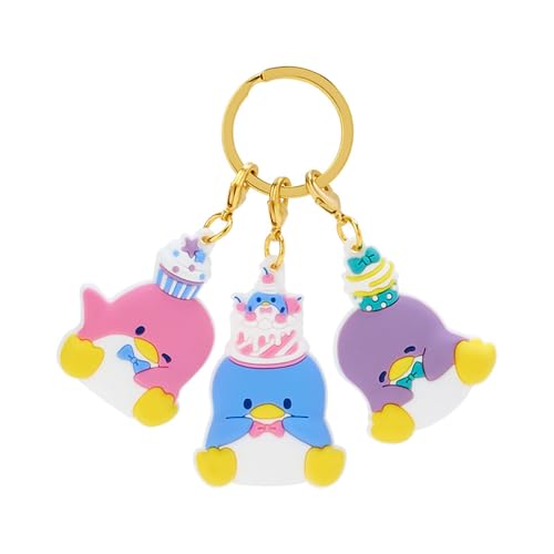 Porte-clés Sanrio Tuxedosam 3 rangées pour ne plus perdre ses clés