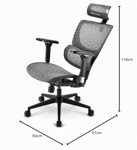 Sharkoon OfficePal C40M Seduta in rete Schienale a rete (Sharkoon OfficePal C40M Tr??¥ds??¦de Rygl??¦)