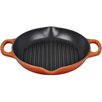 Amazon | Le Creuset シグネチャーディープラウンドグリルパン 11