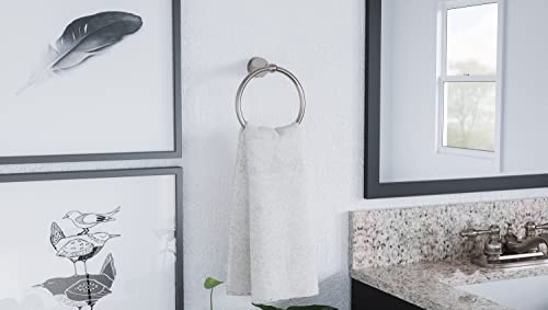 Design House 558643 Ames Towel Ring, Brushed Nickel #TOP2