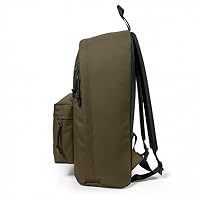 EASTPAK Out of Office Rucksack 27L (44 x 29,5 x 22 cm), Laptopfach 13–15 Zoll, wasserabweisender Schul- & Arbeitsrucksack, robuster Tagesrucksack mit gepolsterten Trägern - ARMY OLIVE – Ansicht 4