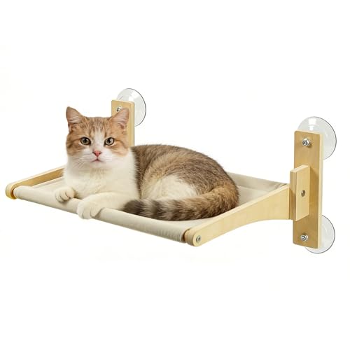 Faltbare Katzen- Fenster- Hängematte, stabiles Fenster- Katzenbett, Katzen- Sitzbetten für den Innenbereich, wendbares Hängebett Fenster